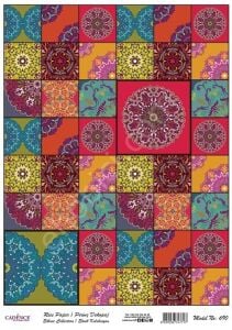 Cadence Pirinç Dekopaj Kağıdı Model - 690