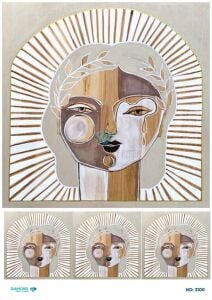 Diamond Pirinç Dekopaj Kağıdı - 3100