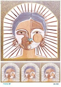 Diamond Pirinç Dekopaj Kağıdı - 3101