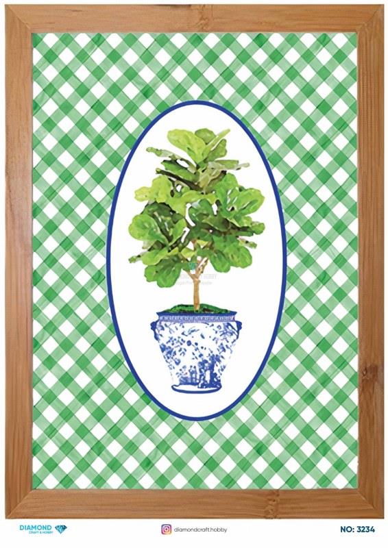 Diamond Pirinç Dekopaj Kağıdı - 3234