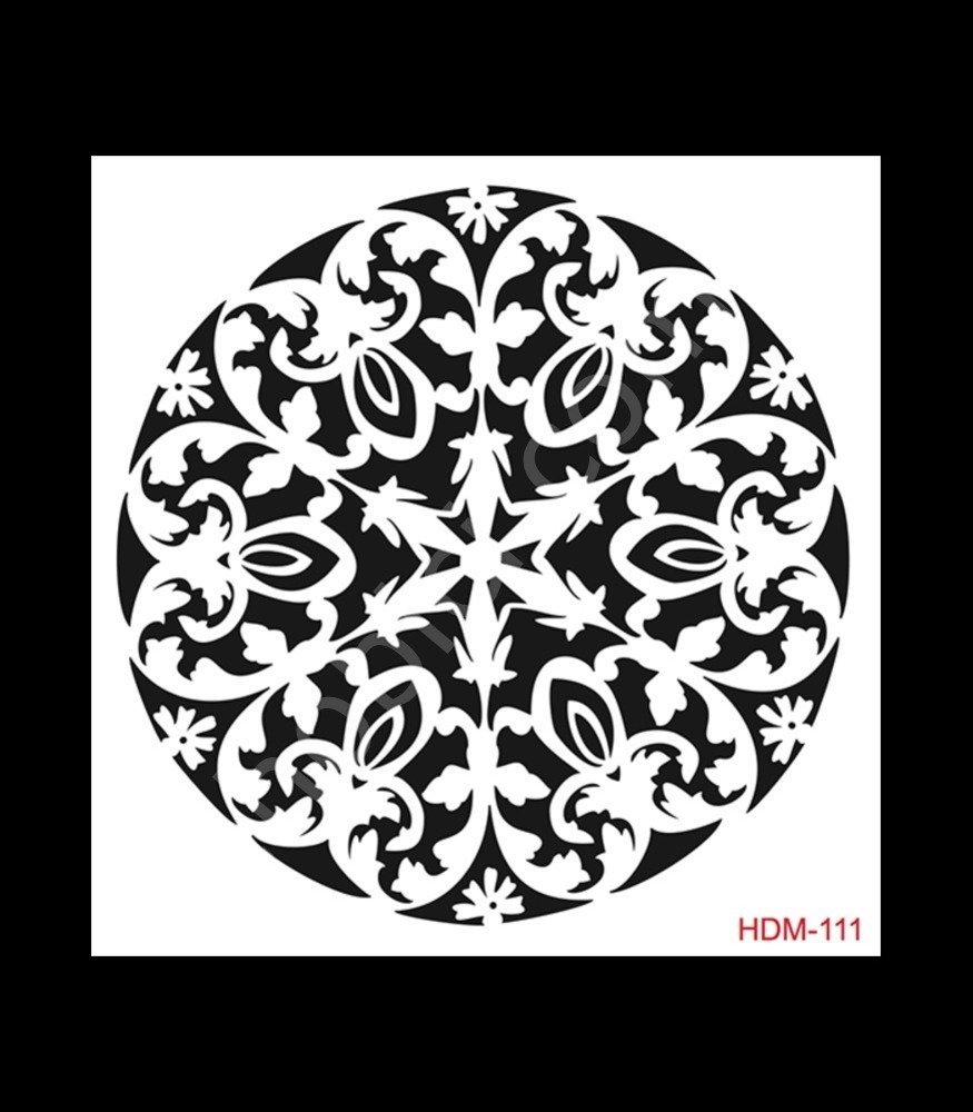 HDM111 Cadence Home Dekor Stencil 25x25