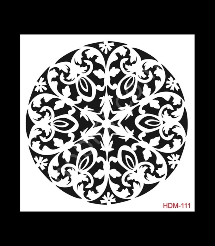 HDM111 Cadence Home Dekor Stencil 25x25
