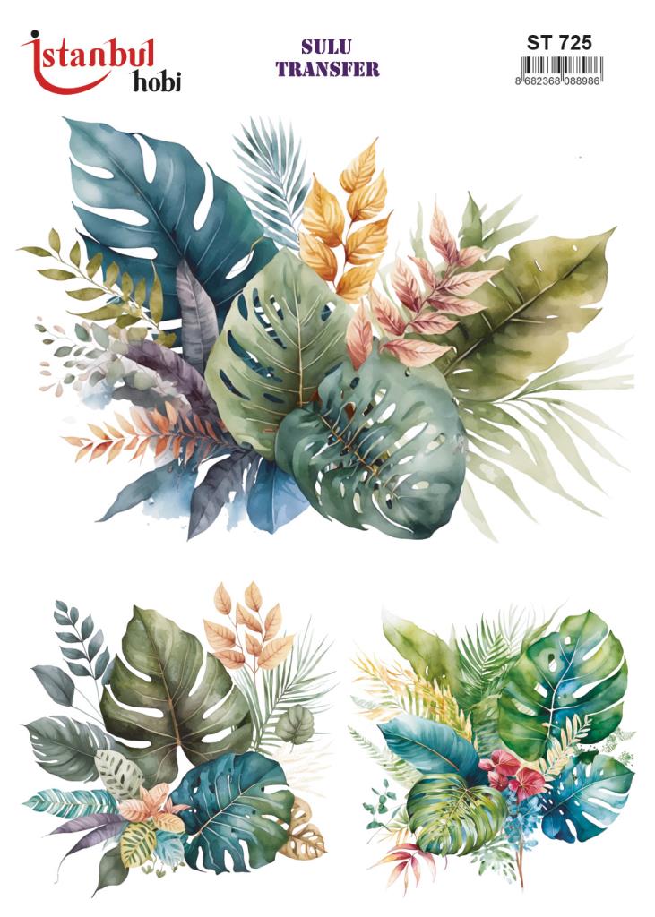 Sulu Transfer Kağıdı 25x35cm ST-725