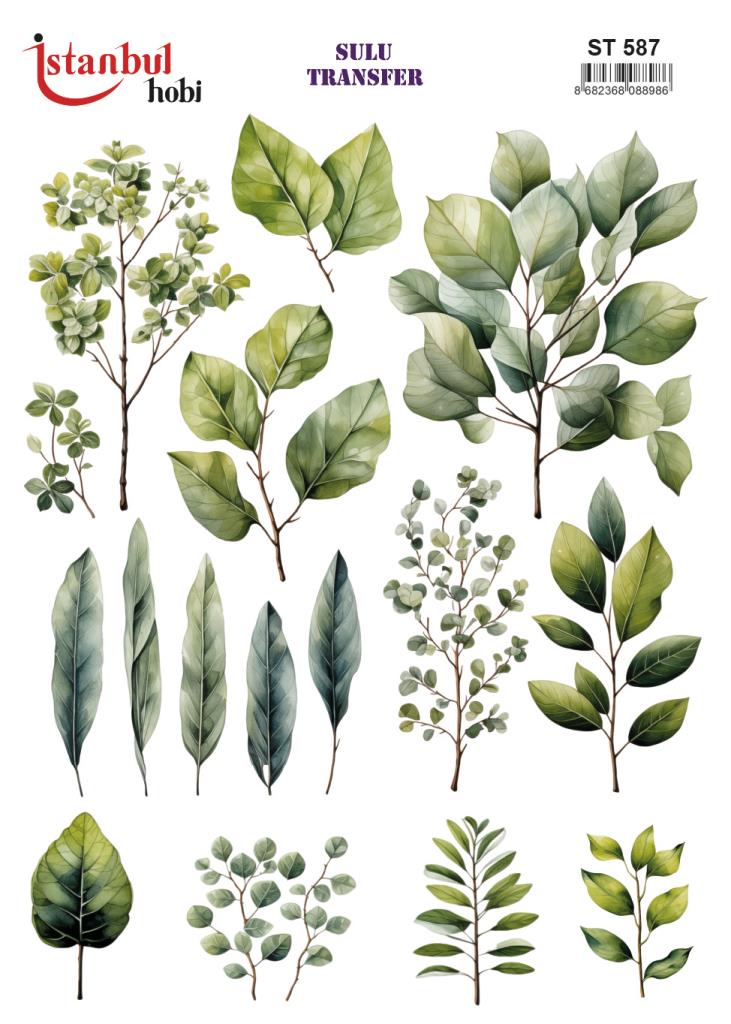 Sulu Transfer Kağıdı 25x35cm ST-587