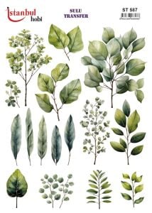 Sulu Transfer Kağıdı 25x35cm ST-587