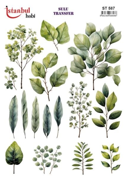Sulu Transfer Kağıdı 25x35cm ST-587