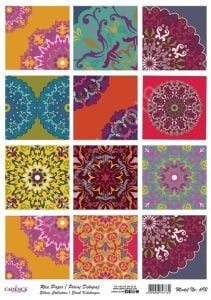 Cadence Pirinç Dekopaj Kağıdı Model - 692