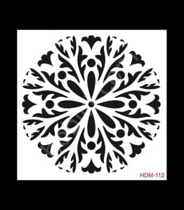 HDM112 Cadence Home Dekor Stencil 25x25