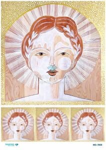 Diamond Pirinç Dekopaj Kağıdı - 3103