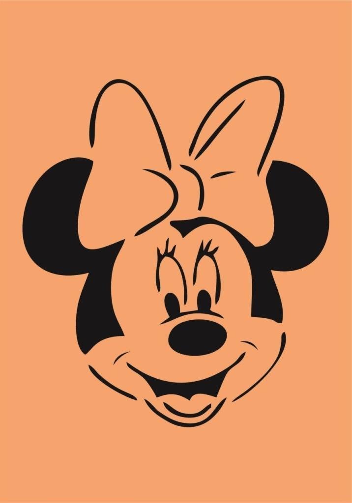Çocuk Desen Stencil Şablon (25x25) Ç-011