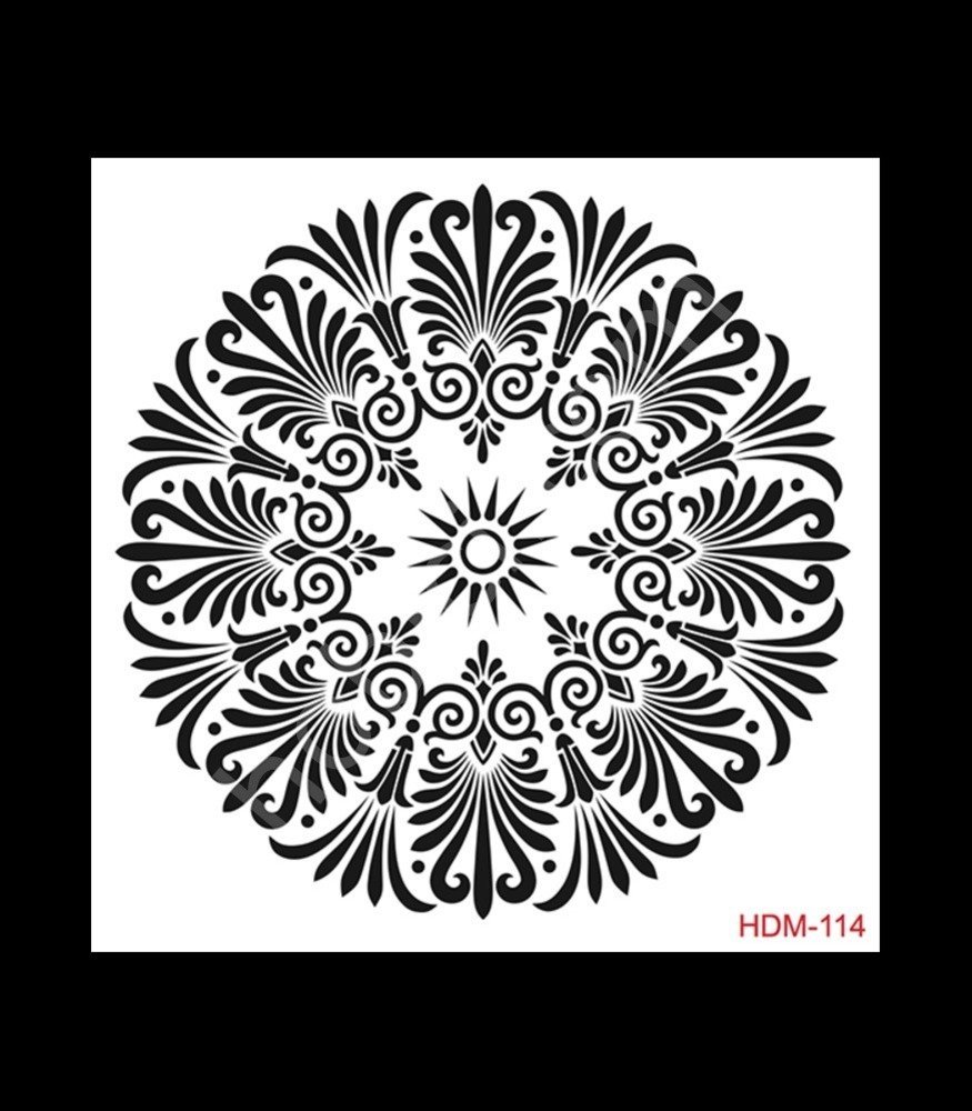 HDM114 Cadence Home Dekor Stencil 25x25