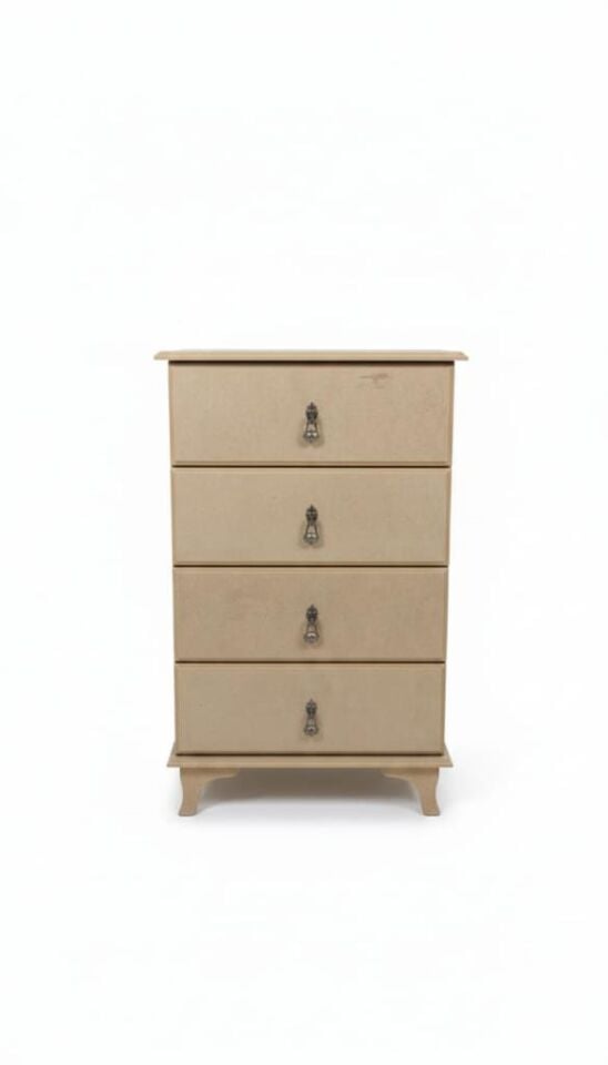 Ahşap Komodin 53x40x86cm NO:3 S-316