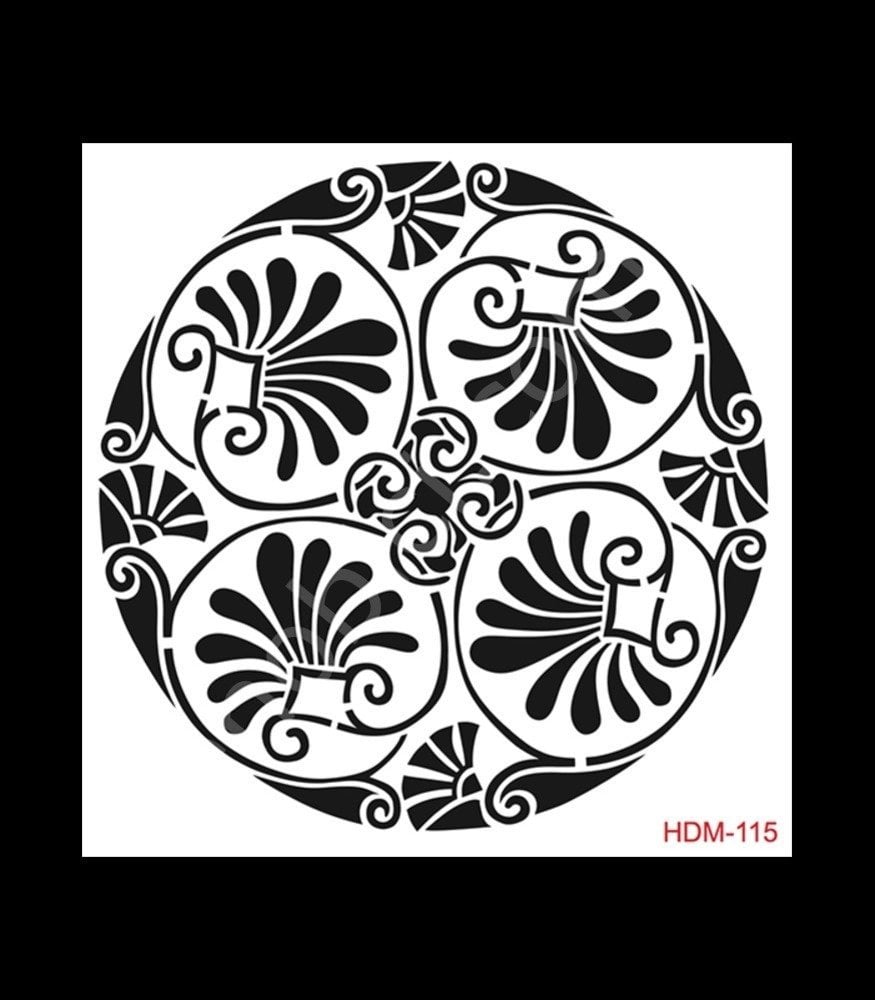 HDM115 Cadence Home Dekor Stencil 25x25