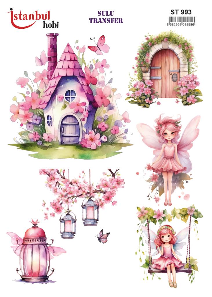 Sulu Transfer Kağıdı 25x35cm ST-993