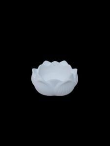 Lotus Çiçek Mumluk 8x3,5cm