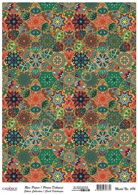 Cadence Pirinç Dekopaj Kağıdı Model - 696