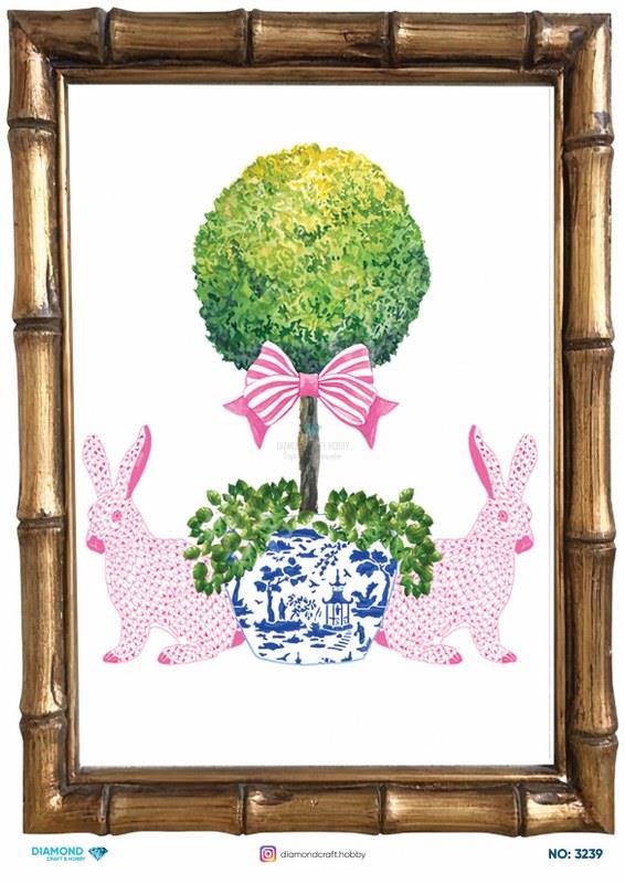 Diamond Pirinç Dekopaj Kağıdı - 3239