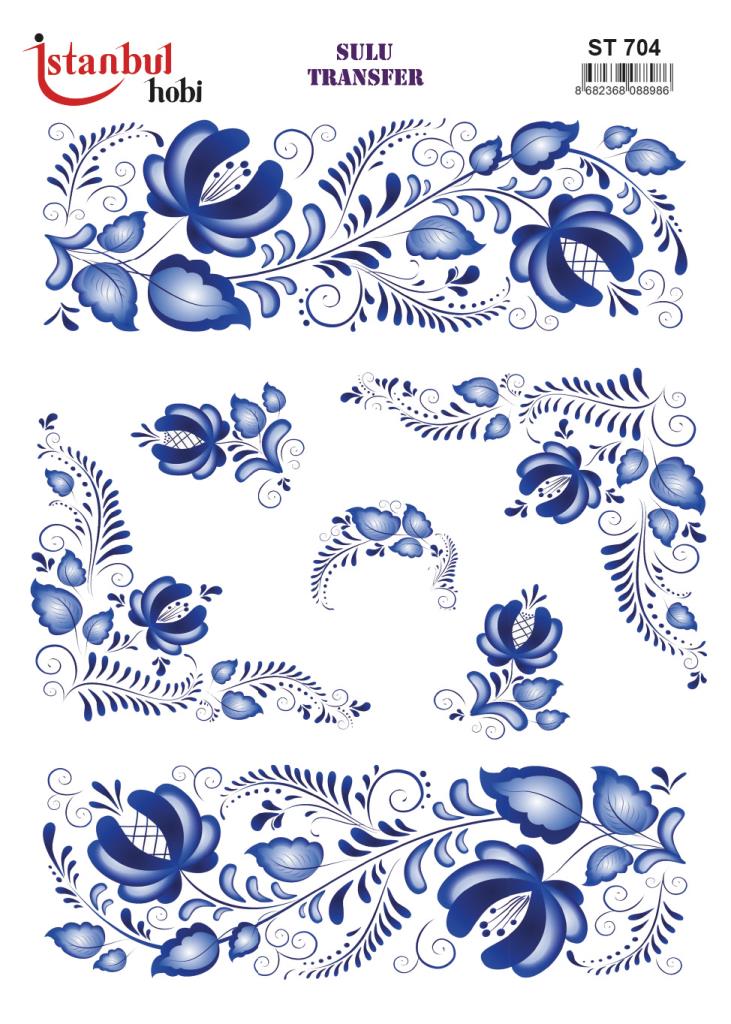 Sulu Transfer Kağıdı 25x35cm ST-704