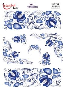 Sulu Transfer Kağıdı 25x35cm ST-704