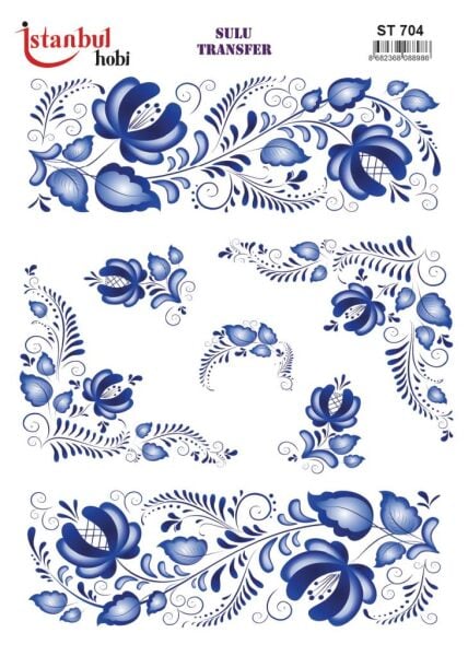 Sulu Transfer Kağıdı 25x35cm ST-704