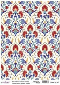 Cadence Pirinç Dekopaj Kağıdı Model - 697