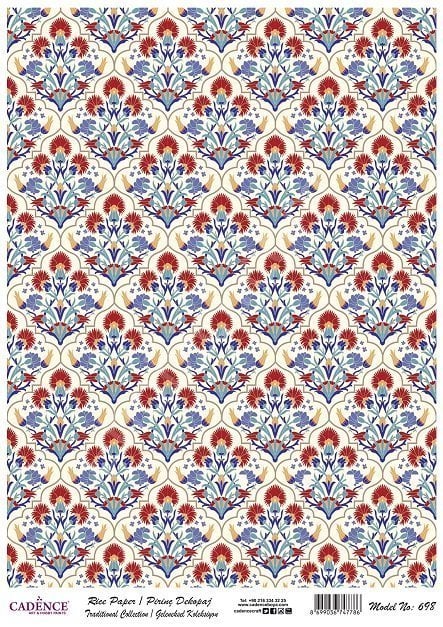 Cadence Pirinç Dekopaj Kağıdı Model - 698