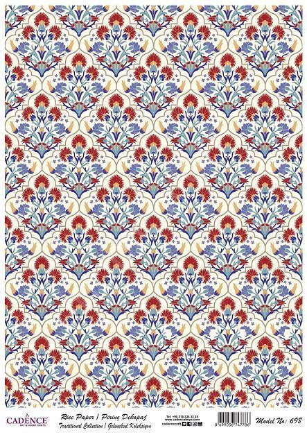 Cadence Pirinç Dekopaj Kağıdı Model - 698