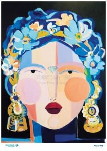 Diamond Pirinç Dekopaj Kağıdı - 3108