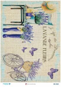 Diamond Pirinç Dekopaj Kağıdı - 3241