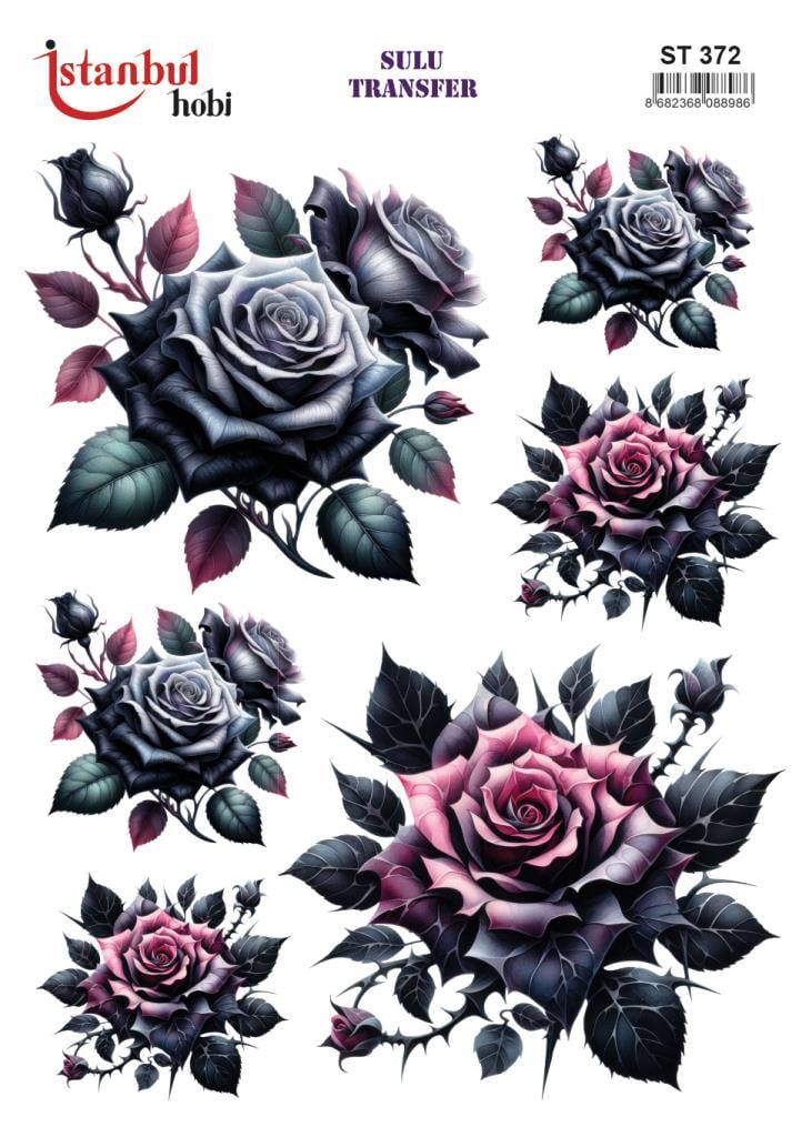 Sulu Transfer Kağıdı 25x35cm ST-372