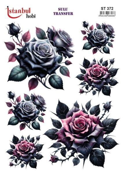 Sulu Transfer Kağıdı 25x35cm ST-372