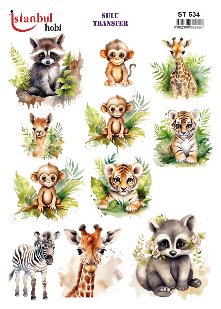 Sulu Transfer Kağıdı 25x35cm ST-634