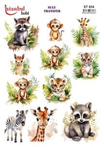 Sulu Transfer Kağıdı 25x35cm ST-634