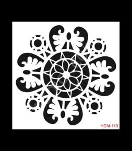 HDM119 Cadence Home Dekor Stencil 25x25
