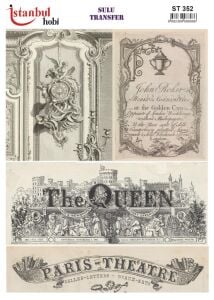 Sulu Transfer Kağıdı 25x35cm ST-352