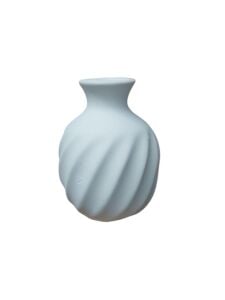 Burgulu Tombul Vazo 10x8cm