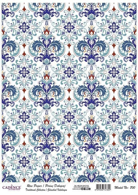 Cadence Pirinç Dekopaj Kağıdı Model - 700