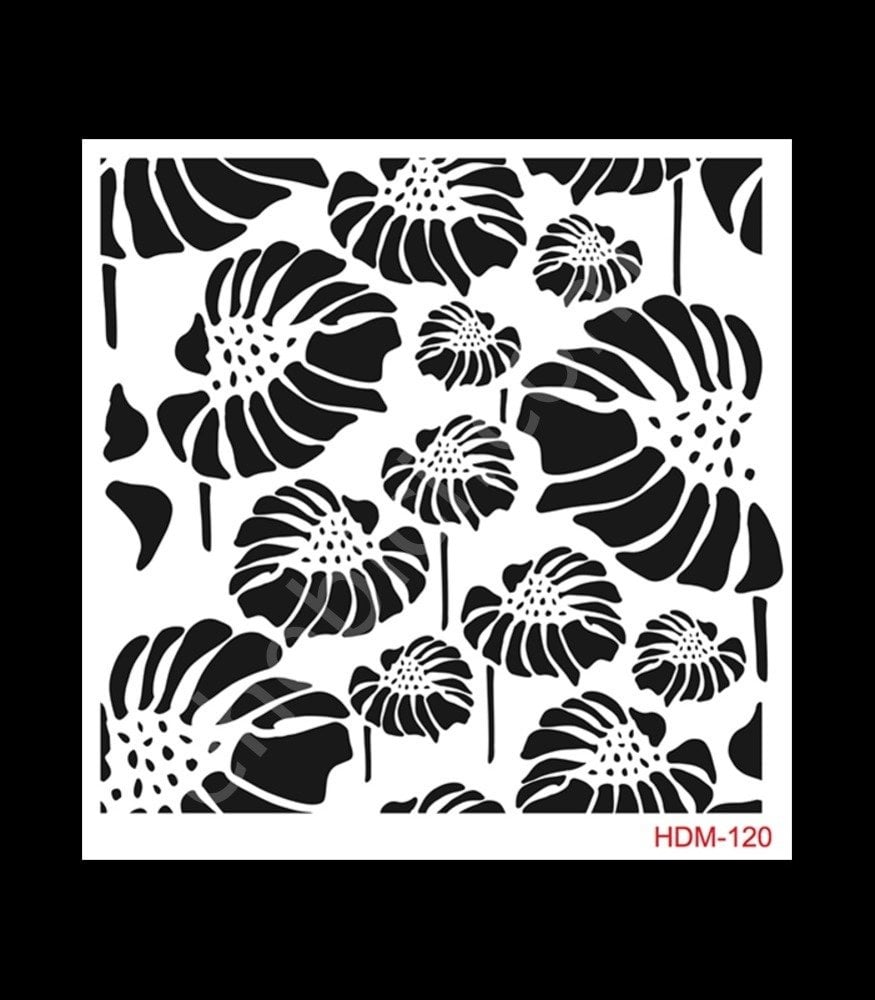 HDM120 Cadence Home Dekor Stencil 25x25