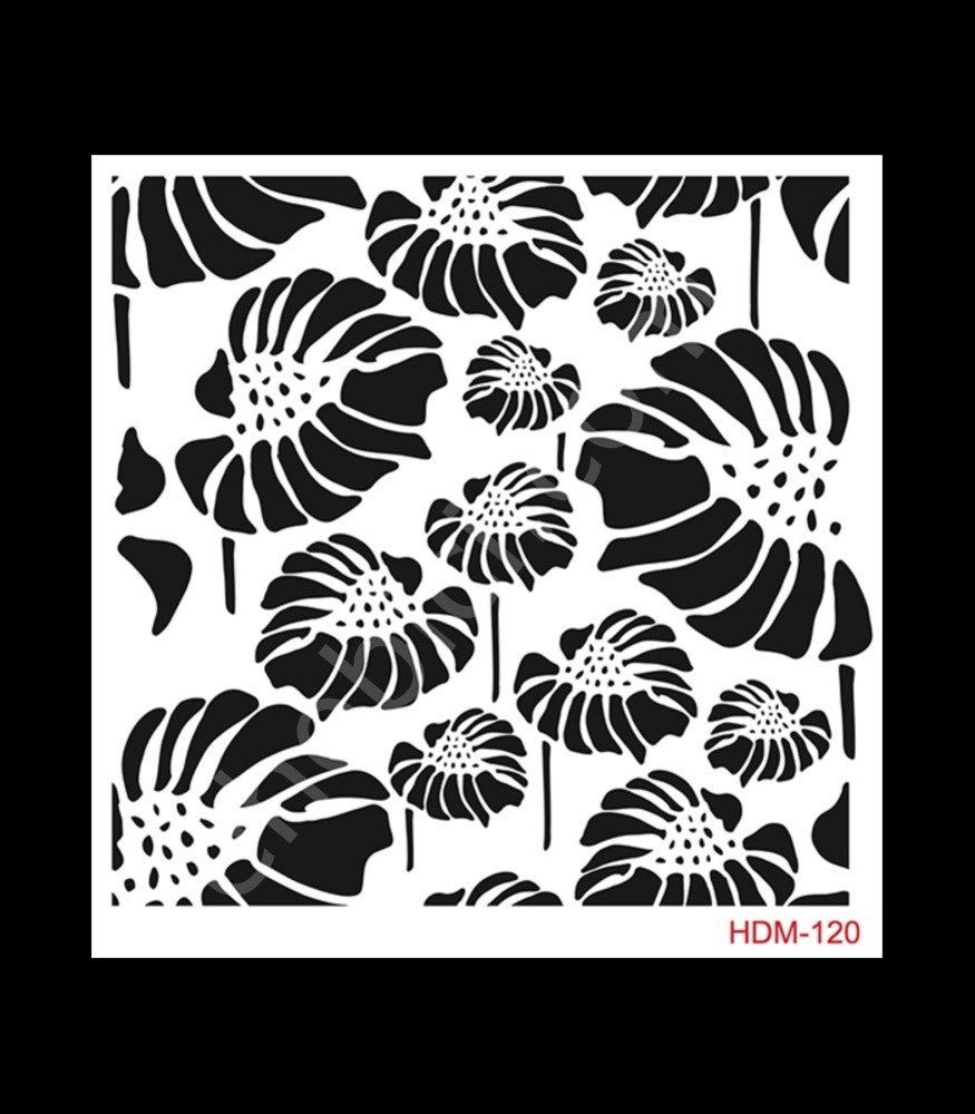 HDM120 Cadence Home Dekor Stencil 25x25