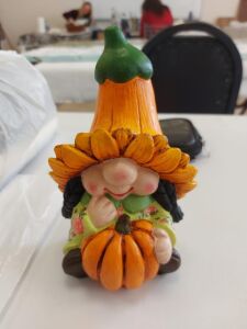 Kabaklı Büyük Gnome Dekoratif Cüce 16x10,5cm
