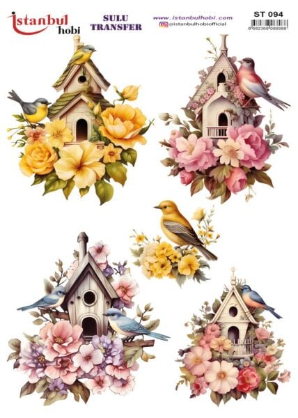 Sulu Transfer Kağıdı 25x35cm ST-094