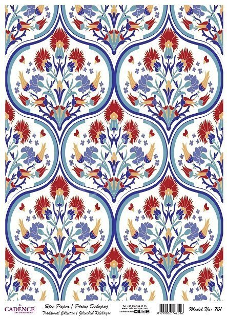 Cadence Pirinç Dekopaj Kağıdı Model - 701