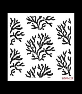 HDM122 Cadence Home Dekor Stencil 25x25