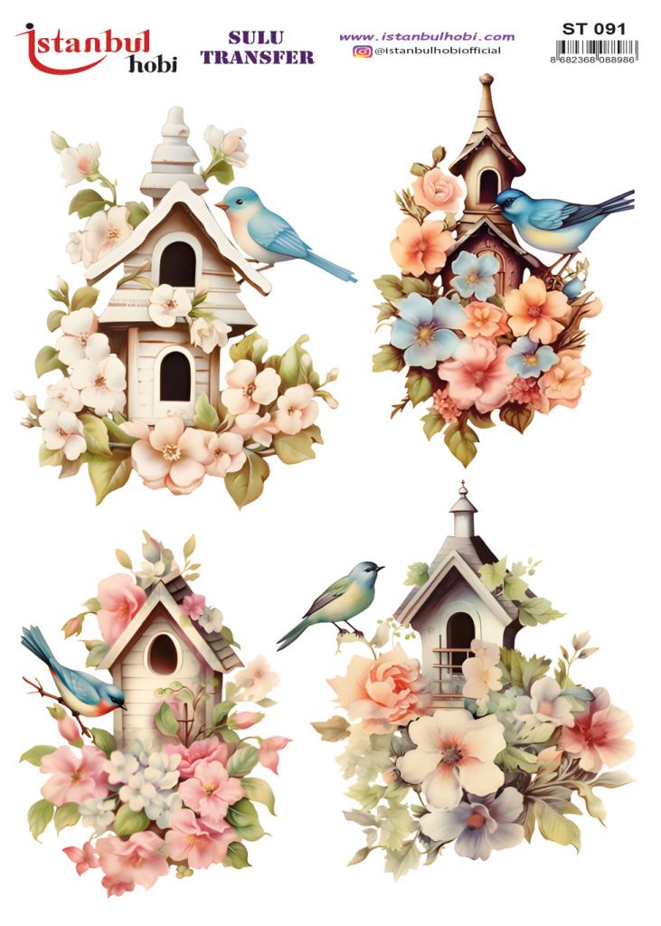 Sulu Transfer Kağıdı 25x35cm ST-091