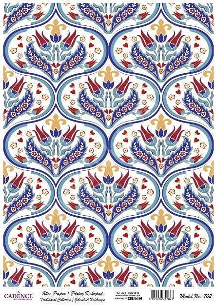 Cadence Pirinç Dekopaj Kağıdı Model - 702