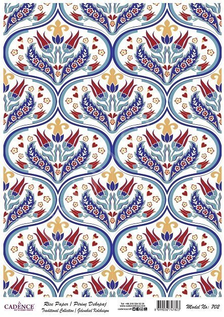Cadence Pirinç Dekopaj Kağıdı Model - 702