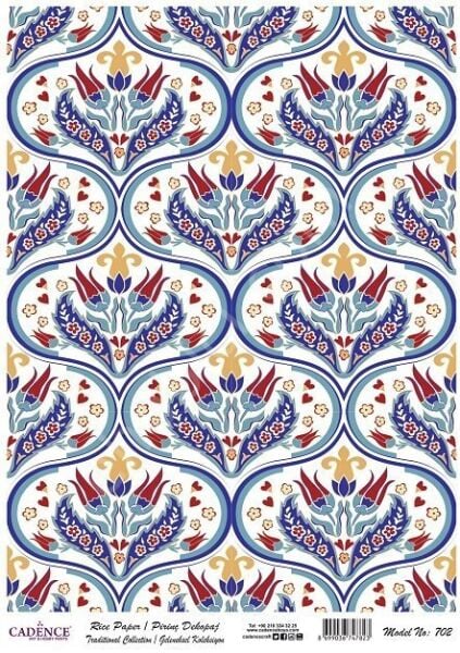 Cadence Pirinç Dekopaj Kağıdı Model - 702