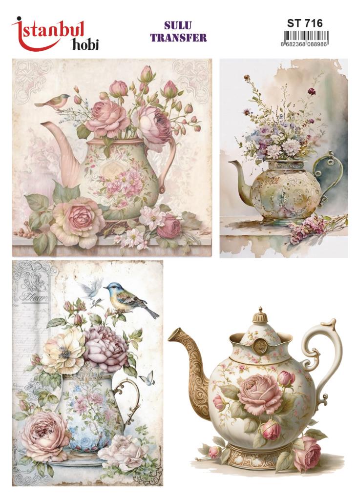 Sulu Transfer Kağıdı 25x35cm ST-716