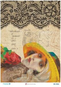 Diamond Pirinç Dekopaj Kağıdı - 3246