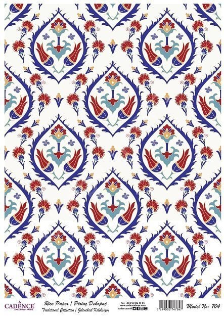 Cadence Pirinç Dekopaj Kağıdı Model - 704
